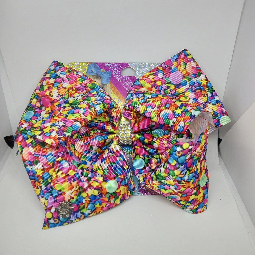 JoJo Siwa Multicolor Confetti Hair Bow
